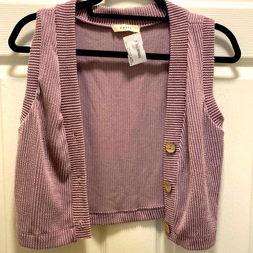 Crop top vest